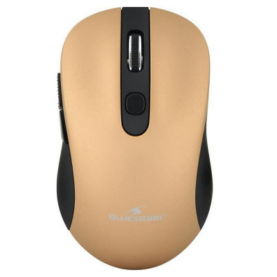 Wireless Mouse Bluestork BLU3760162063974 Golden 1000-1600 dpi