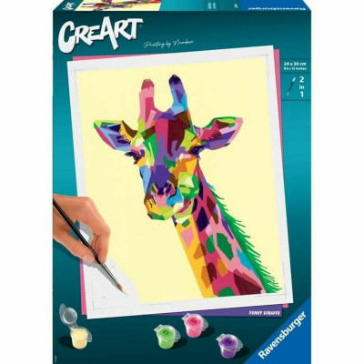 Dessins à peindre Ravensburger CreArt Large Giraffe 24 x 30 cm