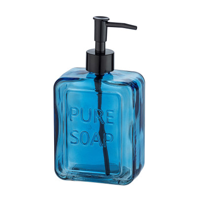 Distributeur de Savon Wenko Pure Soap 550 ml Bleu verre