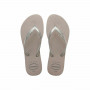 Women's Flip Flops Havaianas Fantasia Gloss Silver