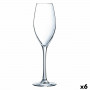 Coupe de champagne Éclat Wine Emotions Transparent verre 240 ml (6 Unités) (Pack 6x)