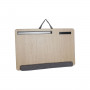 Tray Home ESPRIT Polyester MDF Wood 55 x 35 x 7 cm