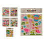 Stickers Multicolour 32 x 1 x 38 cm (24 Units)