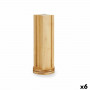 Supporto per 20 Capsule di Caffè Girevole Bambù 11 x 11 x 34 cm (6 U
