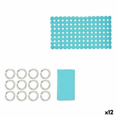 Ensemble de Bain Bleu PVC Polyéthylène EVA (12 Unités) sur la caver