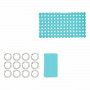 Ensemble de Bain Bleu PVC Polyéthylène EVA (12 Unités) sur la caver