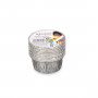Set di Teglie da Cucina Monouso Rotondo Alluminio 8,5 x 8 x 8,5 cm (12