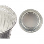 Set di Teglie da Cucina Monouso Rotondo Alluminio 8,5 x 8 x 8,5 cm (12