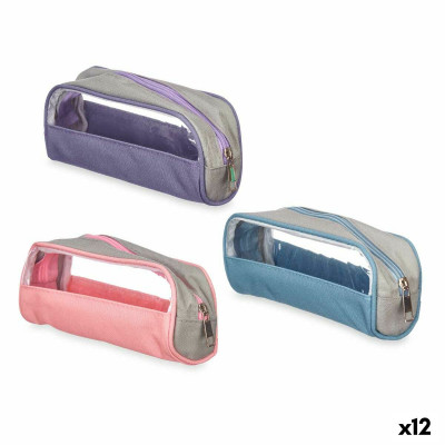 Trousse d'écolier Transparent 23 x 5,5 x 8 cm (12 Unités) sur la cav