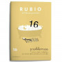 Cahier de maths Rubio Nº 16 A5 Espagnol 20 Volets (10 Unités) sur la
