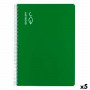 Quaderno ESCOLOFI Verde Din A4 40 fogli (5 Unità)