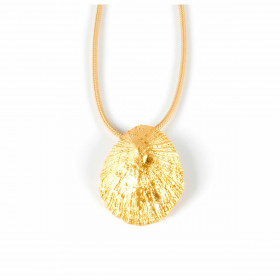 Collana Donna Shabama Calobra Cool Ottone Immersi in un bagliore dorat