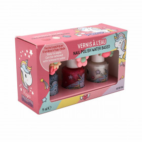 Set di Trucchi per Bambini Lady Bug Vernis à l'eau 3 Pezzi