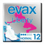 Normal Sanitary Pads with Wings LIBERTY Evax Liberty (12 uds) (12 Units)