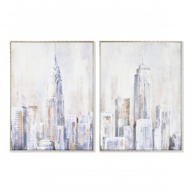 Bild Home ESPRIT New York Loft 60 x 2,4 x 80 cm (2 Stück)