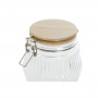 3 Tubs Home ESPRIT Transparent Silicone Bamboo Crystal 13,5 x 13,5 x 2