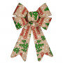 Lien Merry Christmas Décorations de Noël Multicouleur PVC 16 x 24 x 