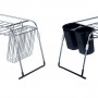 Scolapiatti da Lavandino Doppia Argentato Metallo 104 x 15,5 x 19 cm (