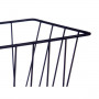 Cestino per Mobile della Cucina Nero Ferro 28 x 12 x 9 cm (8 Unità)