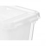 Contenitore per Frigorifero Bianco Trasparente Plastica 37,5 x 9 x 14,