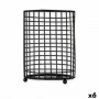 Contenitore per Utensili da Cucina Metallo 11,3 x 16 x 11,3 cm (6 Unit