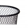 Cestino per Servire Aperitivi Nero Metallo 16 x 11,5 x 8 cm (12 Unità