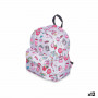 Cartable Arc-en-ciel Multicouleur 28 x 12 x 22 cm (12 Unités) sur la 