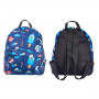 School Bag Spaceship Multicolour 28 x 12 x 22 cm (12 Units)