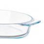 Plat à Gratin Avec des poignées Transparent Verre Borosilicaté 800 