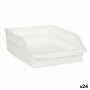 Contenitore per Frigorifero Bianco Plastica 26 x 9,3 x 30,5 cm (24 Uni