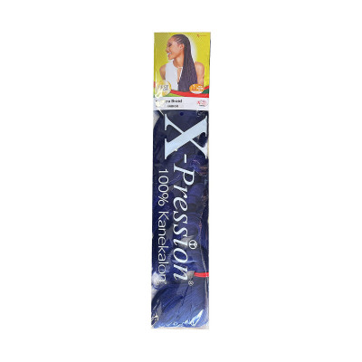 Hair extensions X-Pression Pression Indigo Violet Synthetic