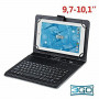 Case for Tablet and Keyboard 3GO CSGT27 10" Black