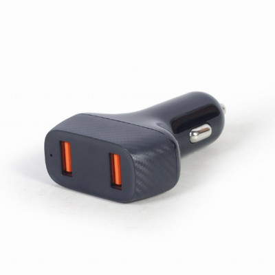 Chargeur mural GEMBIRD TA-U2QC3-CAR-01 Noir sur la caverne des prix