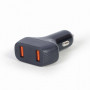Chargeur mural GEMBIRD TA-U2QC3-CAR-01 Noir sur la caverne des prix
