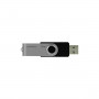 USB stick GoodRam UTS2 USB 2.0 Black Black/Silver Silver 8 GB