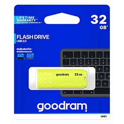Clé USB GoodRam UME2 Jaune 32 GB sur la caverne des prix