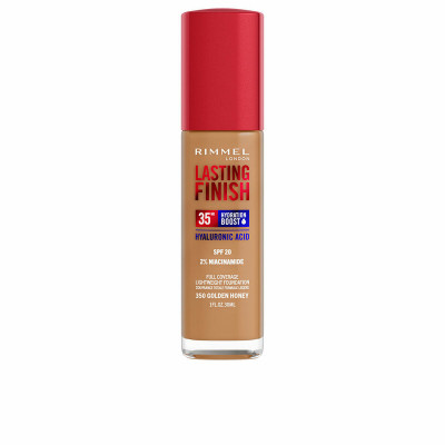 Base Cremosa per il Trucco Rimmel London Lasting Finish Nº 350 Golden