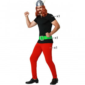 Costume per Adulti Vichingo Rosso