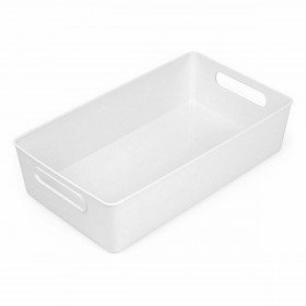 Cesta Multiusos Confortime Blanco 38 x 22 x 9,5 cm