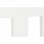 Testiera del Letto DKD Home Decor Bianco Marrone Acacia Legno di mango