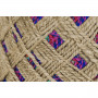 Repose-pied Home ESPRIT Marron Multicouleur Jute 40 x 40 x 45 cm sur l