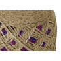 Repose-pied Home ESPRIT Marron Multicouleur Jute 40 x 40 x 45 cm sur l
