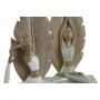 Statua Decorativa Home ESPRIT Bianco Verde Scandi 15,5 x 7,5 x 26,5 cm