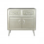 Credenza Home ESPRIT Argentato 80 x 39 x 82 cm