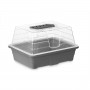Serra Grigio Trasparente Plastica 21,5 x 12,8 x 17,4 cm (16 Unità)