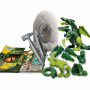 Drago Baby Born Legendary egg - Dragon has three heads Verde