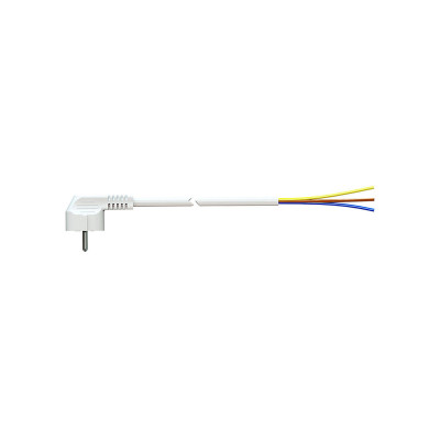 Câble d’Alimentation Solera 7000/2 Schuko 4,8 mm 250 V 16 A Blanc 3