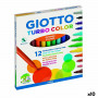 Ensemble de Marqueurs Giotto Turbo Color Multicouleur (10 Unités) sur