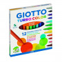 Ensemble de Marqueurs Giotto Turbo Color Multicouleur (10 Unités) sur