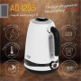 Bollitore Adler Bianco Acciaio inossidabile 2200 W 1,7 L